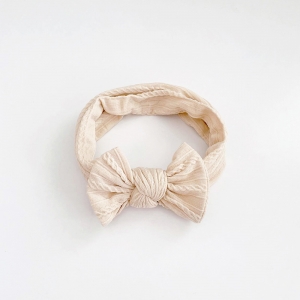 Baby Headband Comfy Wide Bow (BHB8642)
